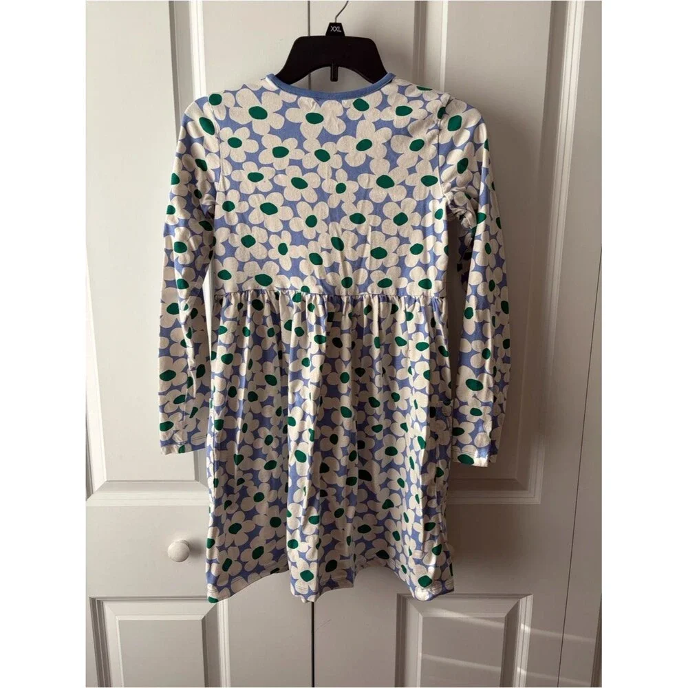 Hanna Andersson Long Sleeve Playground Dress with Pockets Size 12